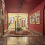 25.10.2022. Staszów. Pierwsza rocznica ustanowienia św. Jana Pawła II patronem miasta. / Fot. Grażyna Szlęzak - Radio Kielce