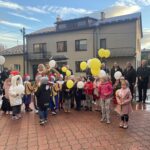 25.10.2022. Staszów. Pierwsza rocznica ustanowienia św. Jana Pawła II patronem miasta. / Fot. Grażyna Szlęzak - Radio Kielce