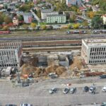 07.10.2022. Kielce. Modernizacja dworca PKP / Fot. Jarosław Kubalski - Radio Kielce
