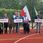 11.10.2022. Wólka Milanowska. Otwarcie 27. Mistrzostw Świata Psów w Tropieniu Sportowym / Fot. Monika Miller – Radio Kielce