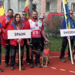 11.10.2022. Wólka Milanowska. Otwarcie 27. Mistrzostw Świata Psów w Tropieniu Sportowym / Fot. Monika Miller – Radio Kielce