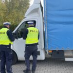 20.10.2022. Domaszowice. Inauguracja akcji policyjnej „Twoje Światła – Nasze Bezpieczeństwo” / Fot. Monika Miller - Radio Kielce