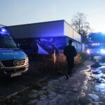 31.10.2022. Kielce. Pożar wieżowca przy ulicy Młodej / Fot. Wiktor Taszłow