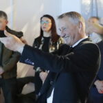 05.10.2022. Kielce. Wojewódzkie eliminacje do Strzeleckich Mistrzostw Polski. Na zdjęciu: Zbigniew Koniusz - wojewoda świętokrzyski / Fot. Wiktor Taszłow - Radio Kielce