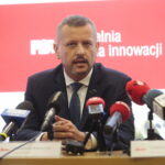 05.10.2022. Kielce. Politechnika Świętokrzyska podpisuje umowy o współpracy. Na zdjęciu: Przemysław Kowalczuk - wiceprezes Mesko / Fot. Wiktor Taszłow – Radio Kielce