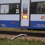 06.10.2022. Kielce. Wypadek na przejeździe kolejowym / Fot. Wiktor Taszłow - Radio Kielce