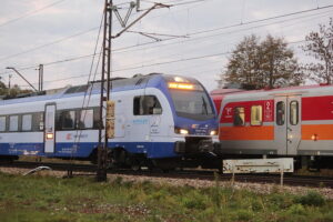 06.10.2022. Kielce. Wypadek na przejeździe kolejowym / Fot. Wiktor Taszłow - Radio Kielce