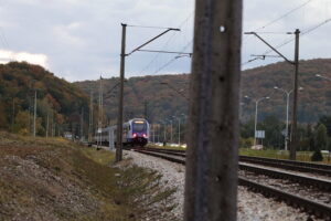 06.10.2022. Kielce. Wypadek na przejeździe kolejowym / Fot. Wiktor Taszłow - Radio Kielce