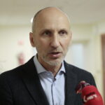 07.10.2022. Kielce. ŚCO. Warsztaty chirurgii piersi. Na zdjęciu: prof. Rafał Matkowski - chirurg onkolog / Fot. Wiktor Taszłow - Radio Kielce