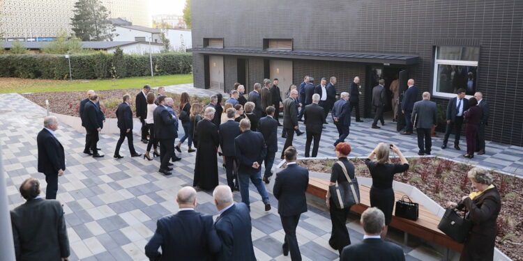 07.10.2022. Kielce. Otwarcie Centrum Edukacji Medialnej / Fot. Wiktor Taszłow - Radio Kielce