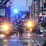 08.10.2022. Kielce. Pożar kamienicy przy ul. Sienkiewicza / Fot. Wiktor Taszłow - Radio Kielce