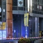 08.10.2022. Kielce. Pożar kamienicy przy ul. Sienkiewicza / Fot. Wiktor Taszłow - Radio Kielce