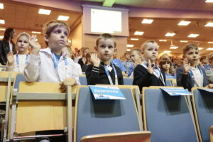 08.10.2022. Kielce. Inauguracja Dziecięcej Politechniki Świętokrzyskiej / Fot. Wiktor Taszłow - Radio Kielce