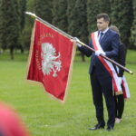 08.10.2022. Jędrzejów. Przekazanie sztandaru dla jędrzejowskich struktur PiS / Fot. Wiktor Taszłow - Radio Kielce