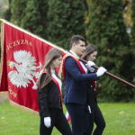 08.10.2022. Jędrzejów. Przekazanie sztandaru dla jędrzejowskich struktur PiS / Fot. Wiktor Taszłow - Radio Kielce