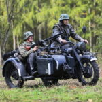 09.10.2022. Tokarnia. Muzeum Wsi Kieleckiej. Widowisko „Szlakiem wrześniowej chwały oręża polskiego” / Fot. Wiktor Taszłow - Radio Kielce