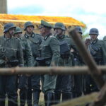 09.10.2022. Tokarnia. Muzeum Wsi Kieleckiej. Widowisko „Szlakiem wrześniowej chwały oręża polskiego” / Fot. Wiktor Taszłow - Radio Kielce