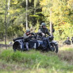 09.10.2022. Tokarnia. Muzeum Wsi Kieleckiej. Widowisko „Szlakiem wrześniowej chwały oręża polskiego” / Fot. Wiktor Taszłow - Radio Kielce