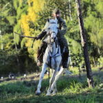 09.10.2022. Tokarnia. Muzeum Wsi Kieleckiej. Widowisko „Szlakiem wrześniowej chwały oręża polskiego” / Fot. Wiktor Taszłow - Radio Kielce