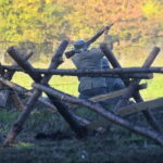 09.10.2022. Tokarnia. Muzeum Wsi Kieleckiej. Widowisko „Szlakiem wrześniowej chwały oręża polskiego” / Fot. Wiktor Taszłow - Radio Kielce