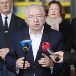 15.10.2022. Kielce. Urząd wojewódzki. Konferencja dotycząca Polskiego Ładu. Na zdjęciu: Krzysztof Lipiec - pełnomocnik kieleckich struktur PiS / Fot. Wiktor Taszłow - Radio Kielce