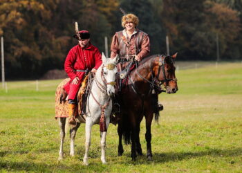 15.10.2022. Oblęgorek. XVII Hubertus Sarmacki w Oblęgorku / Fot. Wiktor Taszłow - Radio Kielce
