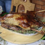 Smaczne atrakcje skansenu w Tokarni - Radio Kielce 16.10.2022. Tokarnia. Smaki Gęsiny / Fot. Wiktor Taszłow - Radio Kielce