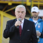 16.10.2022. Kielce. 27. Mistrzostwa Świata Psów w Tropieniu Sportowym. Na zdjęciu marszałek Andrzej Bętkowski / Fot. Wiktor Taszłow - Radio Kielce