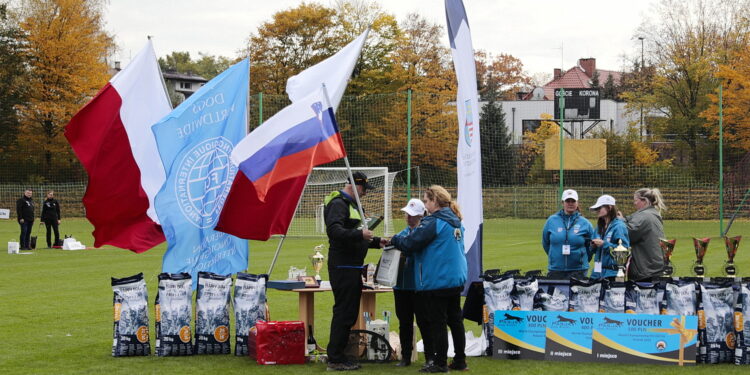 16.10.2022. Kielce. 27. Mistrzostwa Świata Psów w Tropieniu Sportowym / Fot. Wiktor Taszłow - Radio Kielce