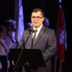 17.10.2022. Kielce. Uroczystość nadania imienia sztandaru Świętokrzyskiej Wojewódzkiej Komendy Ochotniczych Hufców Pracy. Na zdjęciu: Grzegorz Małkus - Wojewódzki Komendant OHP / Fot. Wiktor Taszłow - Radio Kielce