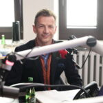 17.10.2022 Radio Kielce. Studio Polityczne Radia Kielce. Na zdjęciu: Rafał Kasprzyk - Polska 2050 / Fot. Wiktor Taszłow - Radio Kielce