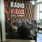 17.10.2022. Kielce. Studio Polityczne Radia Kielce / Fot. Wiktor Taszłow - Radio Kielce