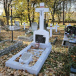 Zapomnianym bohaterom - Radio Kielce Kielce. Cmentarz Partyzancki. Grób Mieczysława Drewicza – adiutanta i zastępcy dowódcy 4 pułku piechoty legionów Armii Krajowej / Fot. Wiktor Taszłow – Radio Kielce