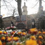 25.10.2022. Kielce. Obchody 83. rocznicy śmierci prezydenta Kielc, Stefana Artwińskiego / Fot. Wiktor Taszłow - Radio Kielce