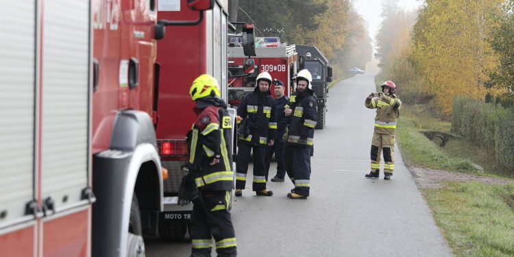 26.10.2022. Wzdół Parcele. Ćwiczenia obronne pod kryptonimem „Zamek 22” / Fot. Wiktor Taszłow - Radio Kielce