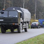 26.10.2022. Wzdół Parcele. Ćwiczenia obronne pod kryptonimem „Zamek 22” / Fot. Wiktor Taszłow - Radio Kielce