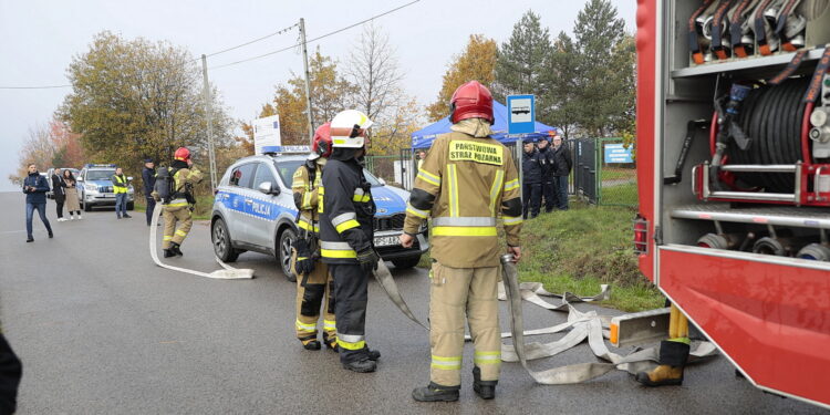 26.10.2022. Wzdół Parcele. Ćwiczenia obronne pod kryptonimem „Zamek 22” / Fot. Wiktor Taszłow - Radio Kielce