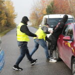 26.10.2022. Wzdół Parcele. Ćwiczenia obronne pod kryptonimem „Zamek 22” / Fot. Wiktor Taszłow - Radio Kielce