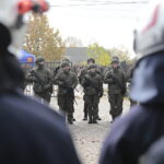 26.10.2022. Wzdół Parcele. Ćwiczenia obronne pod kryptonimem „Zamek 22” / Fot. Wiktor Taszłow - Radio Kielce