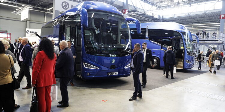 12.10.2022 Kielce. Targi Kielce. Międzynarodowe Targi Transportu Zbiorowego TRANSEXPO / Fot. Jarosław Kubalski - Radio Kielce