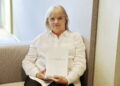 06.10.2022. Kielce. Na zdjęciu: dr Joanna Sztejnbis-Zdyb - katedra muzyki UJK Kielce. Autorka książki „Polskie Radio w służbie muzyki i muzycznej edukacji w latach 1925-1939” / Fot. Jarosław Kubalski - Radio Kielce