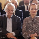 04.10.2022 Warszawa. Gala operowo-operetkowa promująca Międzynarodowy Festiwal Muzyczny im. Krystyny Jamroz. Na zdjęciu: Ryszard Terlecki - marszałek Sejmu, Agnieszka Kaczmarska - szefowa Kancelarii Sejmu / Fot. Jarosław Kubalski - Radio Kielce