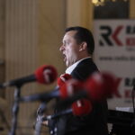 04.10.2022 Warszawa. Gala operowo-operetkowa promująca Międzynarodowy Festiwal Muzyczny im. Krystyny Jamroz. Damian Sutowicz / Fot. Jarosław Kubalski - Radio Kielce