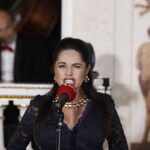 04.10.2022 Warszawa. Gala operowo-operetkowa promująca Międzynarodowy Festiwal Muzyczny im. Krystyny Jamroz. Klaudia Duda / Fot. Jarosław Kubalski - Radio Kielce