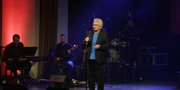 07.10.2022 Kielce. WDK. Gala na-70 lecie Polskiego Radia Kielce. Na zdjęciu: Felicjan Andrzejczak / Fot. Jarosław Kubalski - Radio Kielce