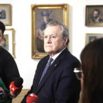 17.10.2022. Częstocice. Pałac Wielopolskich. Na zdjęciu: Piotr Gliński - minister kultury i dziedzictwa narodowego