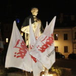 19.10.2022 Kielce. 38. rocznica zamordowania ks. Jerzego Popiełuszki. Złożenie wieńców pod pomnikiem księdza / Fot. Jarosław Kubalski - Radio Kielce