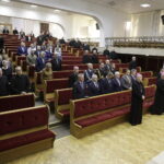 Najstarsza uczelnia w regionie rozpoczęła rok akademicki - Radio Kielce 20.10.2022 Kielce. Seminarium Duchowne. Inauguracja roku akademickiego / Fot. Jarosław Kubalski - Radio Kielce