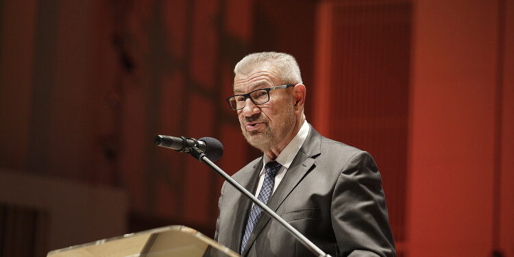 20.10.2022 Kielce. 75 lecie ZDZ. Na zdjęciu prezes kieleckiego ZDZ Jerzy Wątroba / Fot. Jarosław Kubalski - Radio Kielce