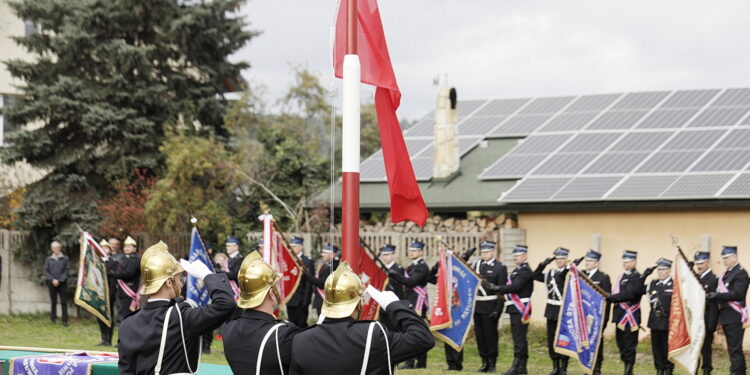 23.10.2022 Niestachów. Uroczystości w 80 - lecie OSP/ Fot. Jarosław Kubalski - Radio Kielce